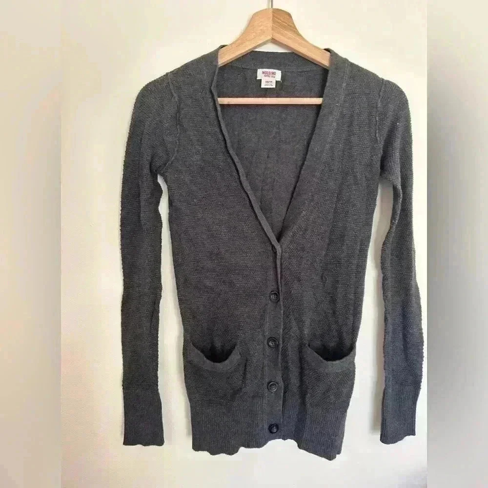 MOSSIMO button cardigan